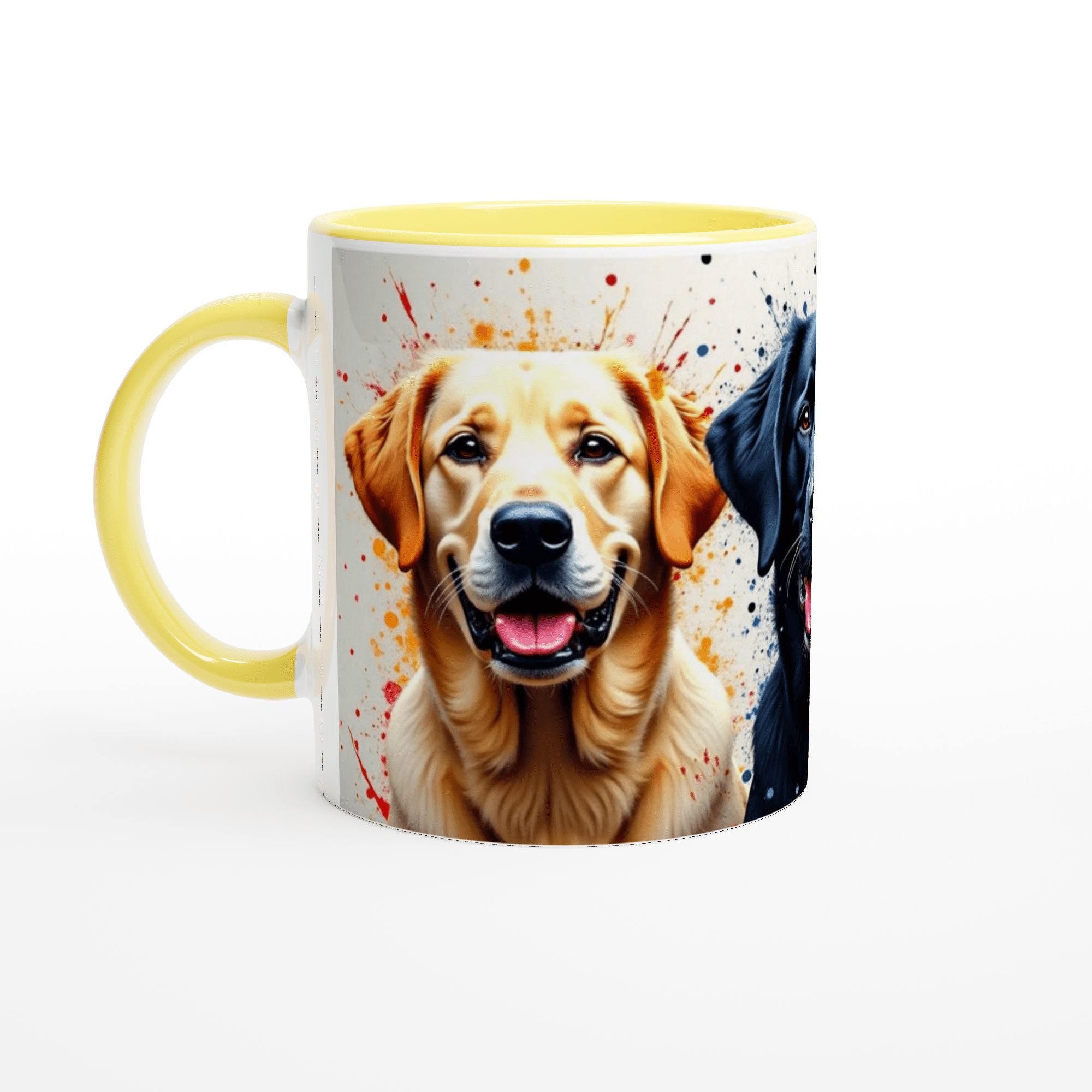 A Trio of Labradors (Yellow) - YookayDesigns.com