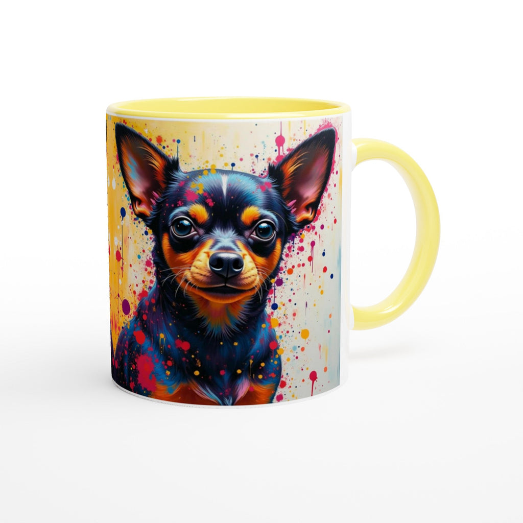 Cheeky Chihuahua Mug 2 - Perfect for Morning Coffee - YookayDesigns.com