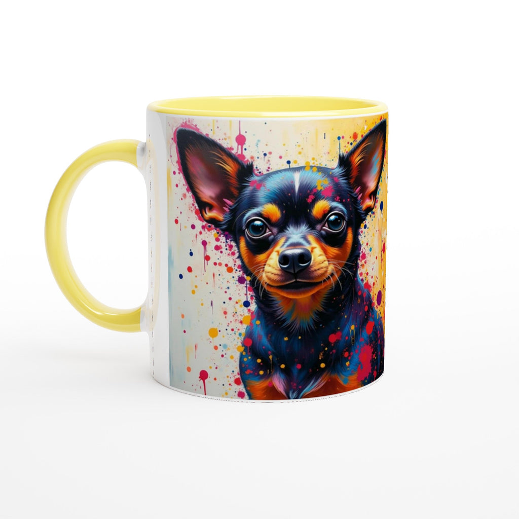 Cheeky Chihuahua Mug 2 - Perfect for Morning Coffee - YookayDesigns.com